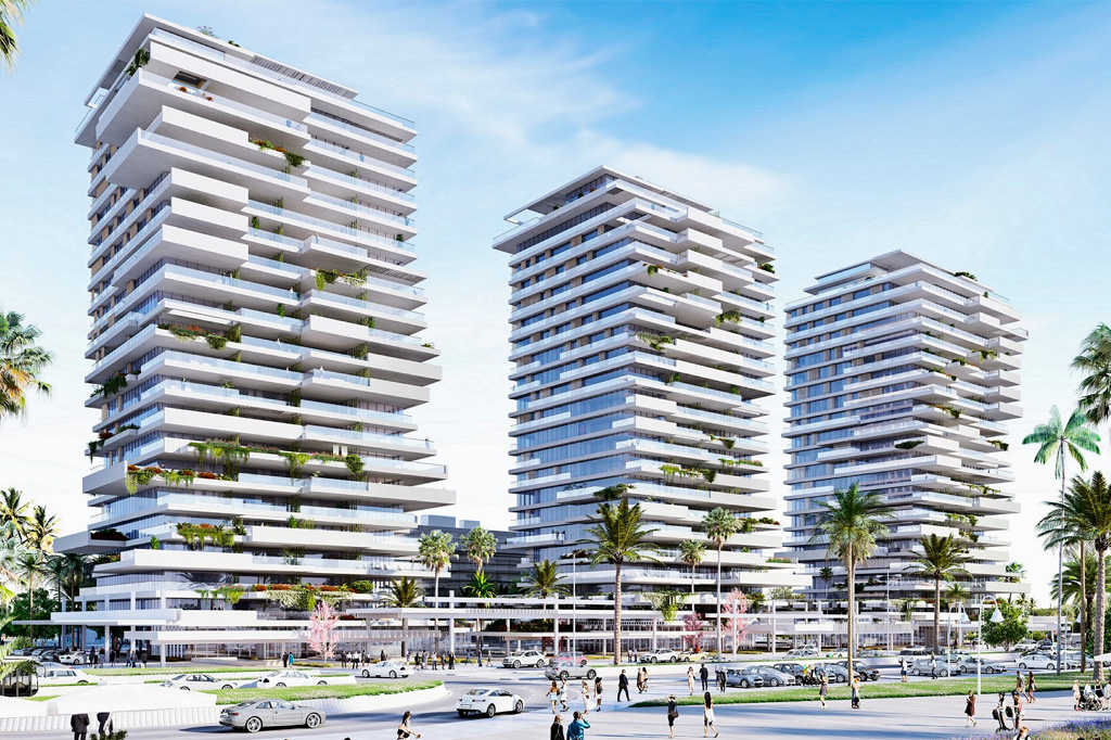 Malaga Picasso Towers_apartments in Malaga city for sale outside